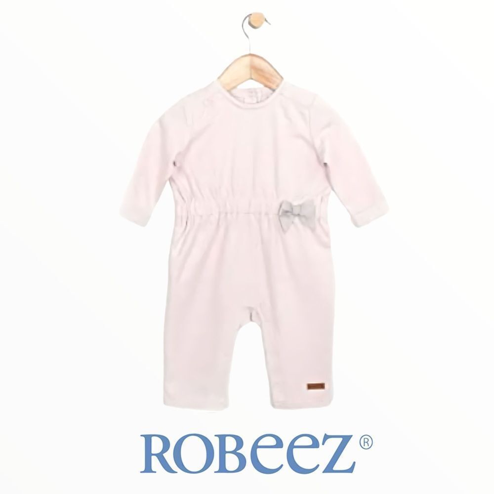 ROBEEZ | Light Pink | SPARKLE JUMPSUIT WITH BOW DETAIL